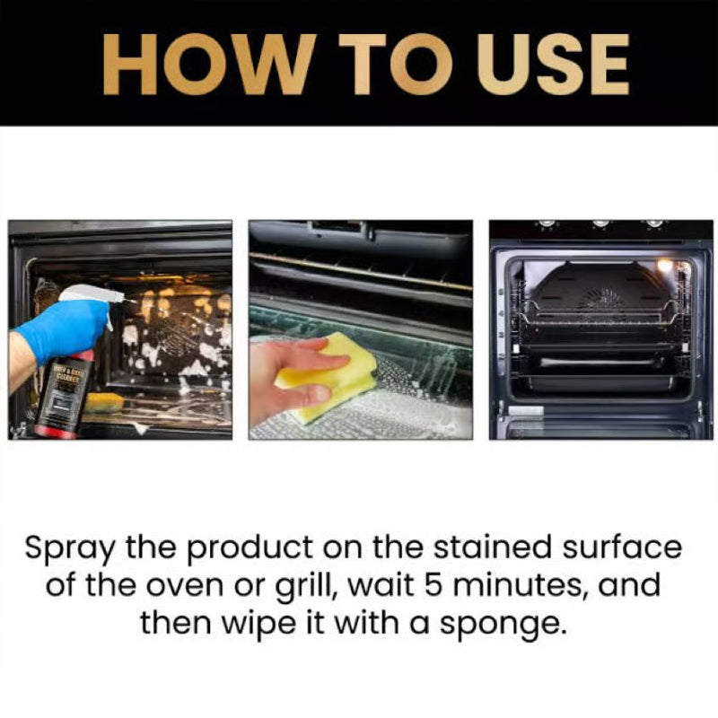 🏆Final 3 hours: BUY 2 GET 1 FREE!🏆#1 Best Seller ⏰💕⚡Oven & Grill Cleaner Spray✨1