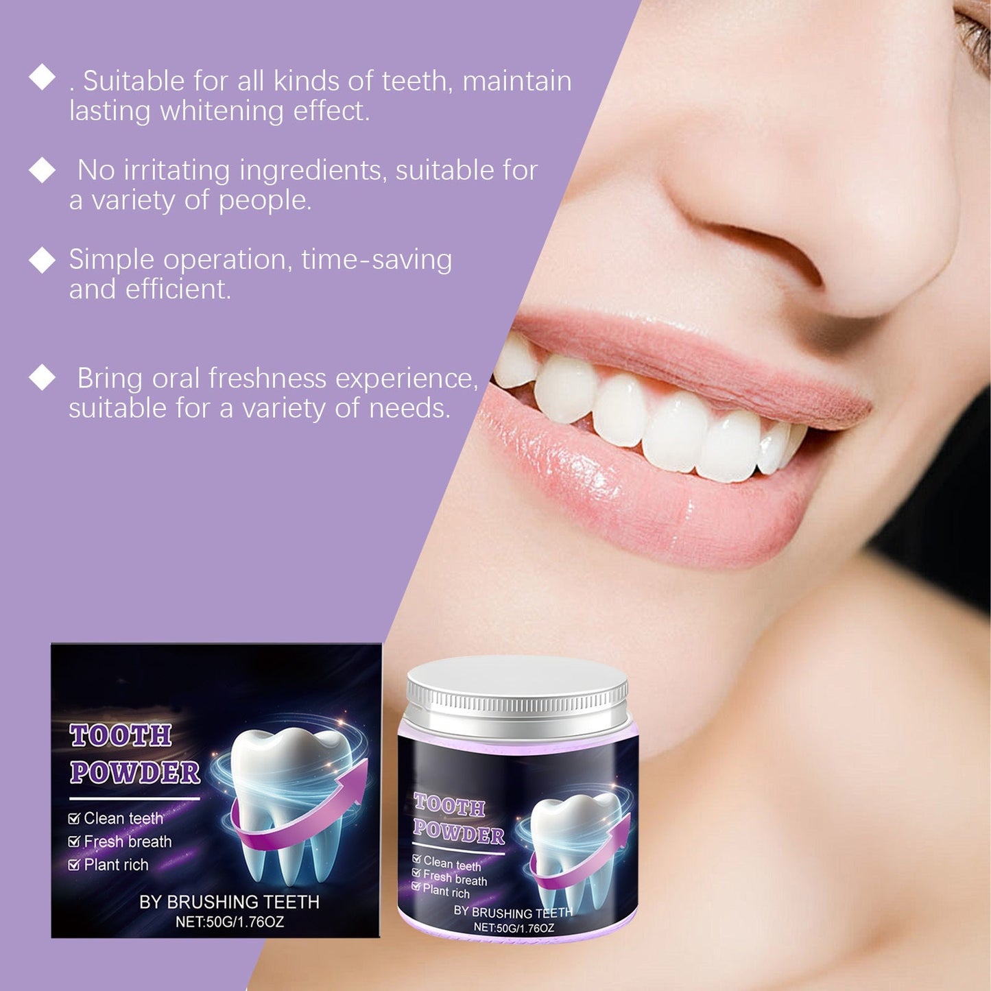 Advanced Teeth Whitening Powder