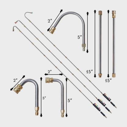 🎁 LIMITED-TIME 50% OFF! 💥4000 PSI Telescopic Pressure Washer Wand — 3-in-1 whole-home cleaning✨