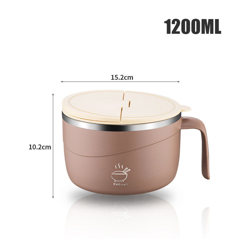⏳LAST DAY SALE 50% OFF💕304 Stainless Steel Multi-Purpose Anti-Scald Large-Capacity Instant Noodle Bowl