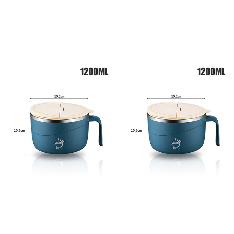 ⏳LAST DAY SALE 50% OFF💕304 Stainless Steel Multi-Purpose Anti-Scald Large-Capacity Instant Noodle Bowl