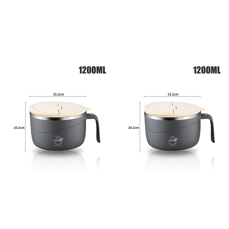 ⏳LAST DAY SALE 50% OFF💕304 Stainless Steel Multi-Purpose Anti-Scald Large-Capacity Instant Noodle Bowl