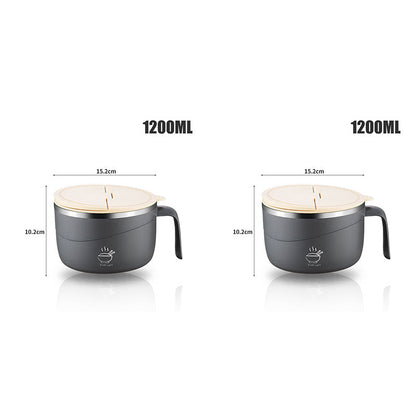 ⏳LAST DAY SALE 50% OFF💕304 Stainless Steel Multi-Purpose Anti-Scald Large-Capacity Instant Noodle Bowl