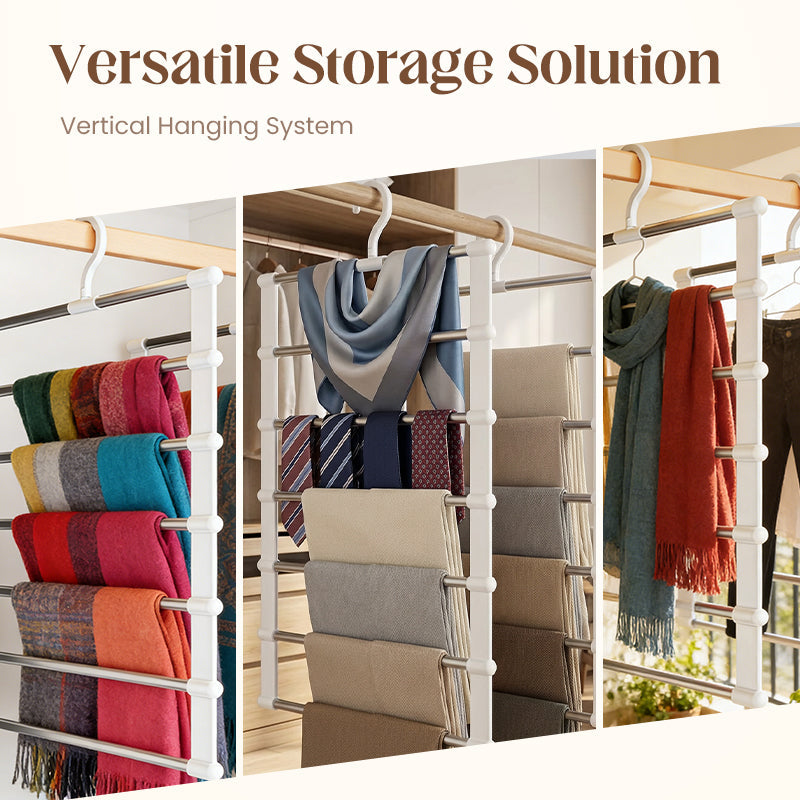 Space-Saving Multi-Layer Pants Hanger