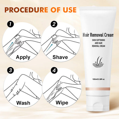 Versatile Aromatic Mild Formula Hair Removal Cream
