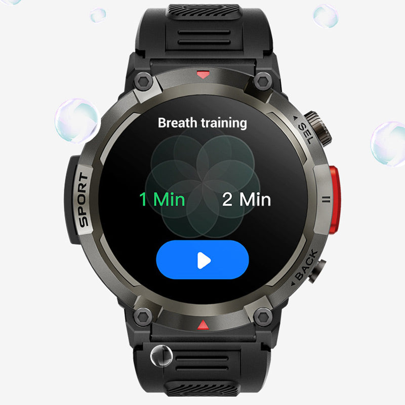 📢📢 Desconto de 50% por tempo limitado!!🎊 Novo relógio inteligente Bluetooth elegante e resistente⌚
