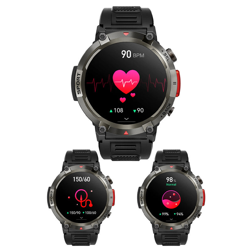 📢📢 Desconto de 50% por tempo limitado!!🎊 Novo relógio inteligente Bluetooth elegante e resistente⌚
