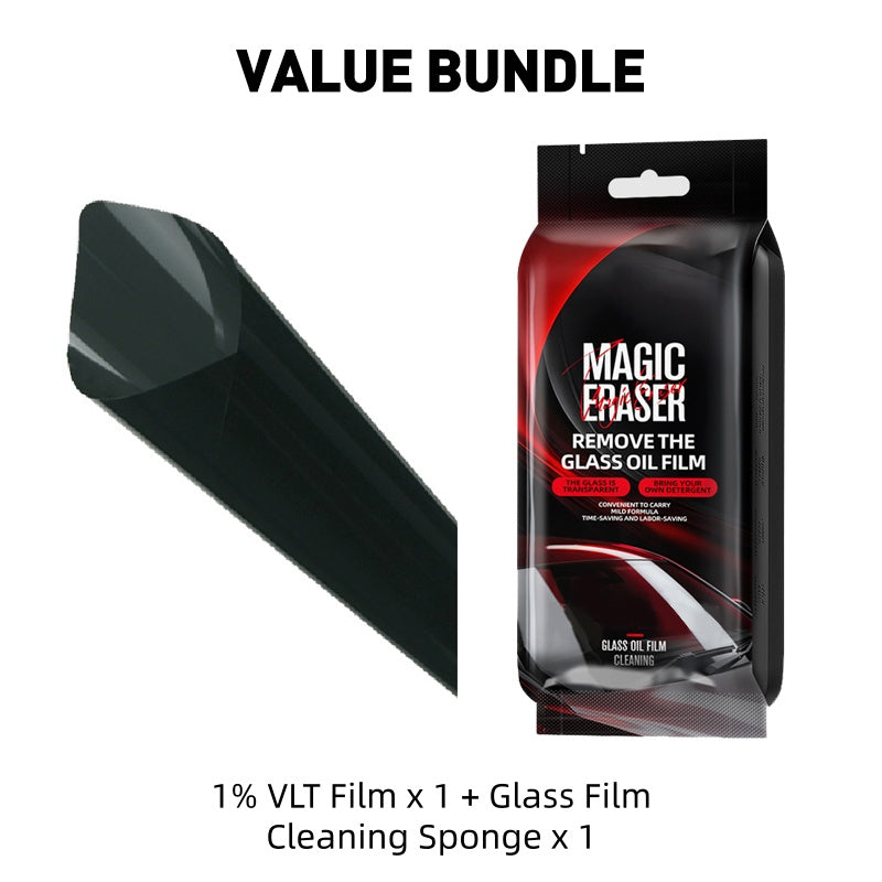 Film Teinté pour Vitres de Voiture - Anti-UV & Chaleur (VLT 1% à 50%)