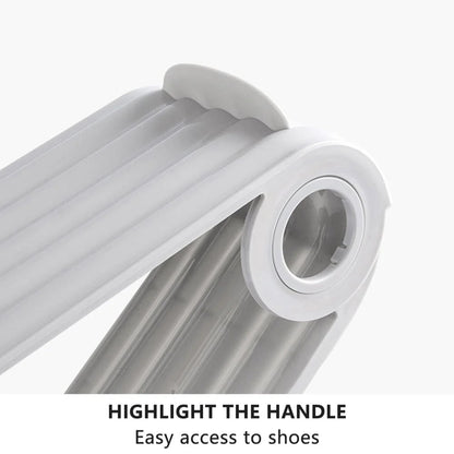 🥳2026 BESTSELLER🥳 Shoe Storage Rack – Space-Saving Double Deck, Adjustable Grooves – Eco-Friendly PP, Easy Clean – Closet Essential! 🛡️💨