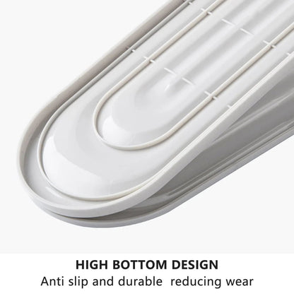 🥳2026 BESTSELLER🥳 Shoe Storage Rack – Space-Saving Double Deck, Adjustable Grooves – Eco-Friendly PP, Easy Clean – Closet Essential! 🛡️💨