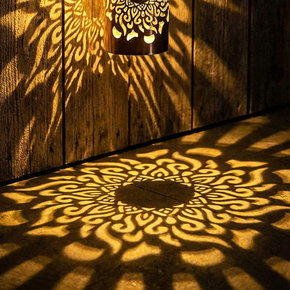 📢📢50% DE RÉDUCTION !! ⏰Projecteur de mandalas à énergie solaire