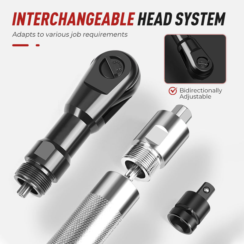 Multifunctional Extendable Ratchet Wrench Handle