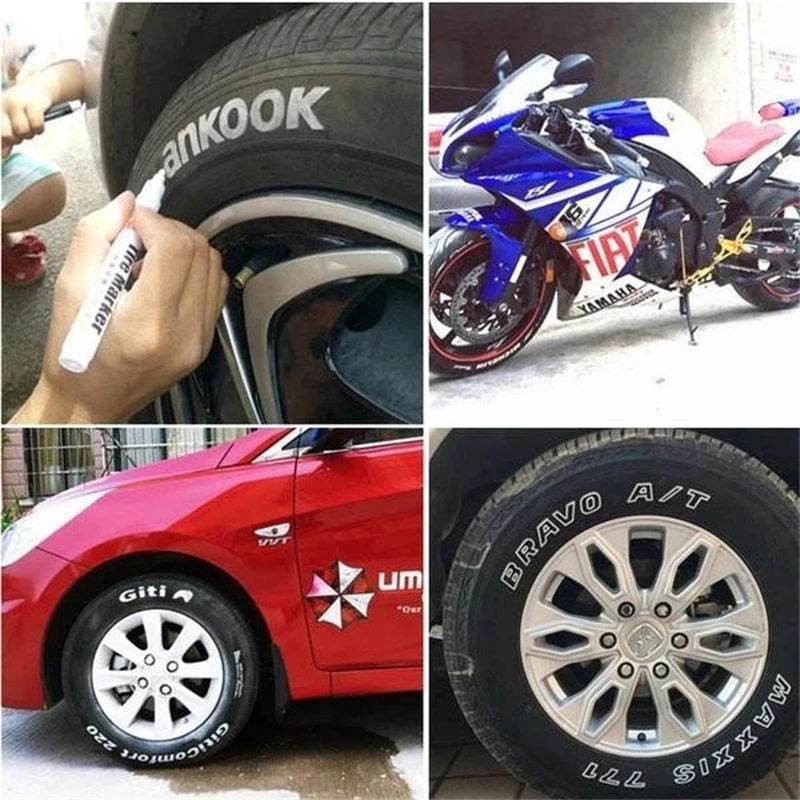📢📢50% OFF !!!⏰Waterppof Non-Fading Tire Paint Pen