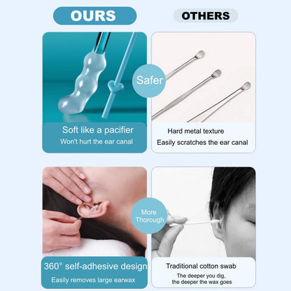 🥳2026 HOT SALE 50% OFF! 🦻 Gentle Spiral Ear Cleaners – Soft, safe & easy to use. Removes wax effectively without cotton mess. Perfect for seniors. 🧼👂