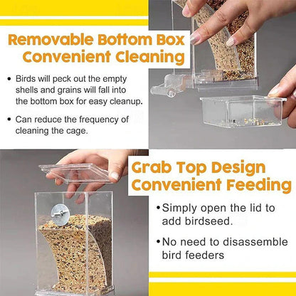 🎉🎉🎉Limited‑Time 50% OFF 🐦No Mess Automatic Bird Feeder