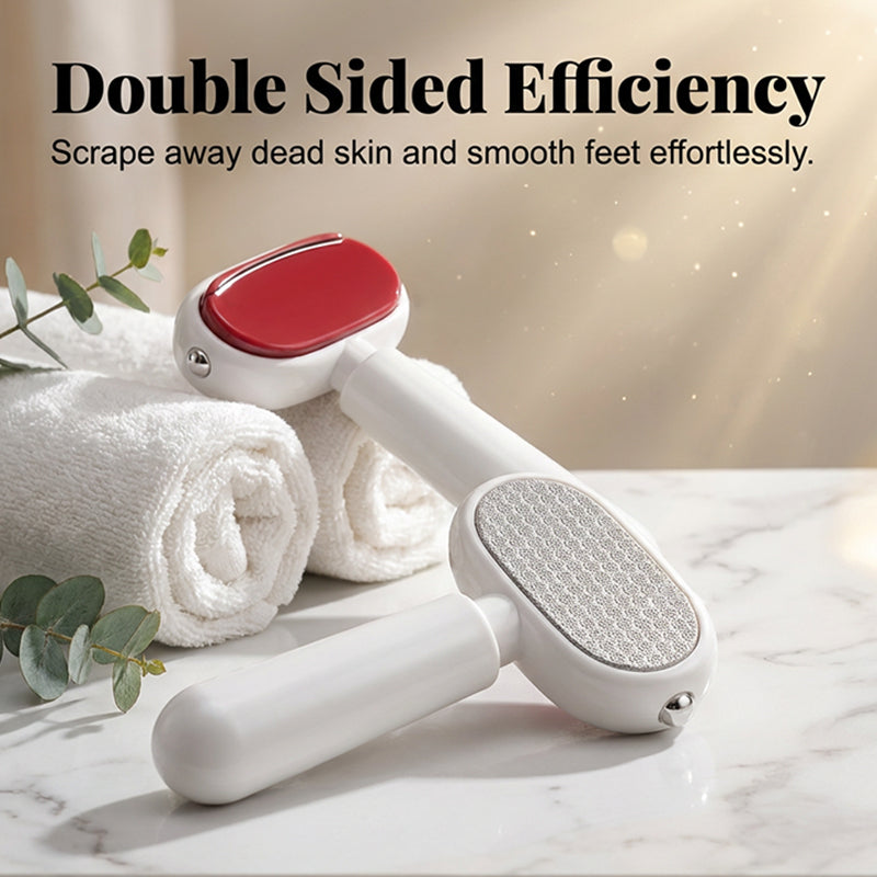 🎉Buy 2 Get 1 Free🦶 Double Sided Stainless Steel Foot Scraper Callus Remover ✨
