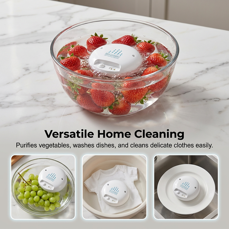 Portable Ultrasonic Fruit & Vegetable Washer