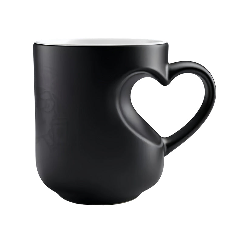 ☕ 50% OFF NOW! 💕 Color Changing Heart Handle Ceramic Mug – Magical Heat-Activated Color, Comfortable Grip & Perfect Gift for Loved Ones 🎁