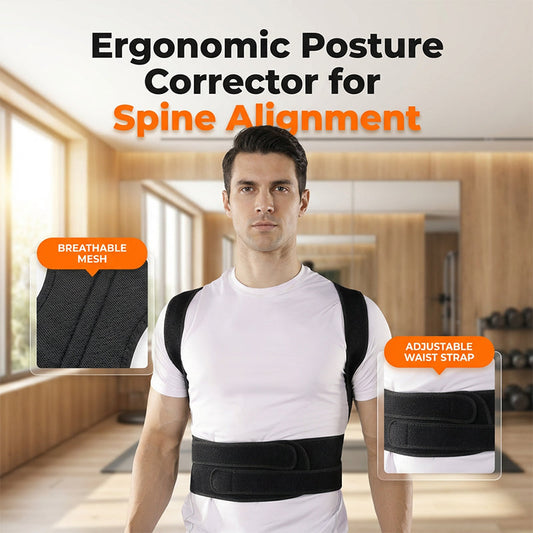 Ergonomic Posture Corrector For Spine Alignment