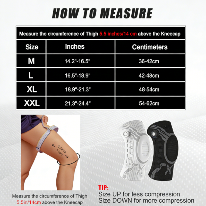 🎉 2026 SALE — OVER 34,000 SOLD! 🦵 Knee Support That Moves with You – Flexible Side Hinges, Targeted Patella Protection & Anti-Slip Grip – Dial in Your Perfect Fit 💪✨