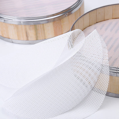 Non-Stick Silicone Round Steamer Mat for Buns & Dumplings