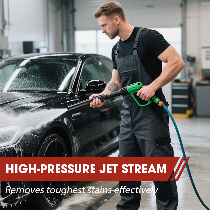 Multi-purpose High-Pressure Cleaning Jet Nozzle with Connectors