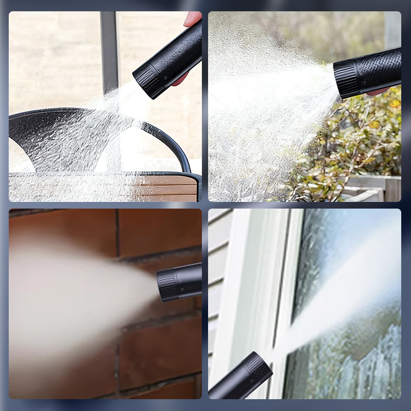 Multi-purpose High-Pressure Cleaning Jet Nozzle with Connectors