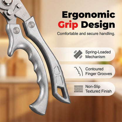 ✂️ Multi-Functional Heavy-Duty Kitchen Scissors – Snip, Cut, Crush – One Tool Rules Them All! 🦴🔪