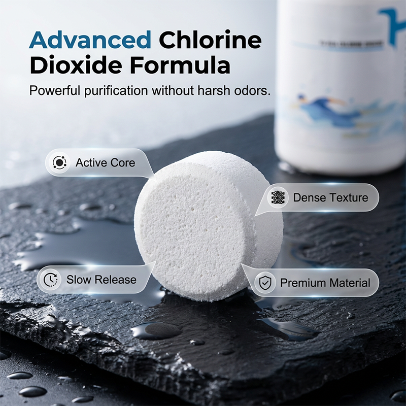 Crystal Clear Pool Cleaning Tablets