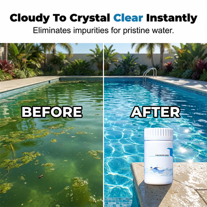 Crystal Clear Pool Cleaning Tablets