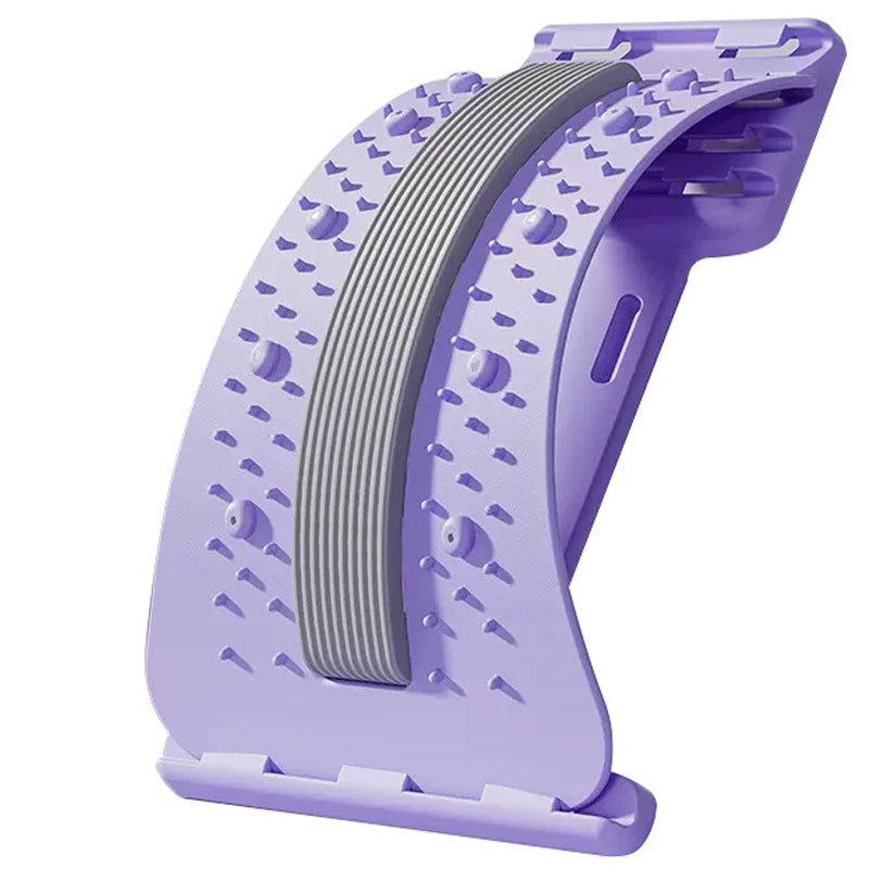 Massage with acupuncture and magnetic therapy for the lower back