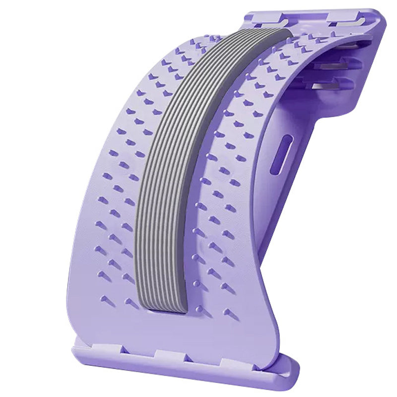 Massage with acupuncture and magnetic therapy for the lower back