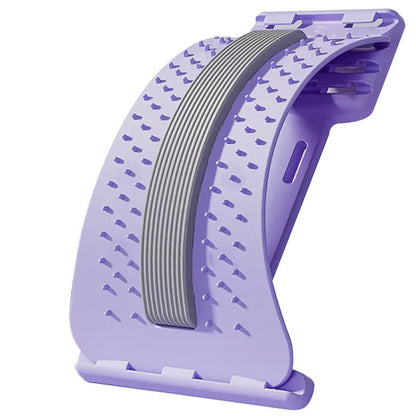 Massage with acupuncture and magnetic therapy for the lower back