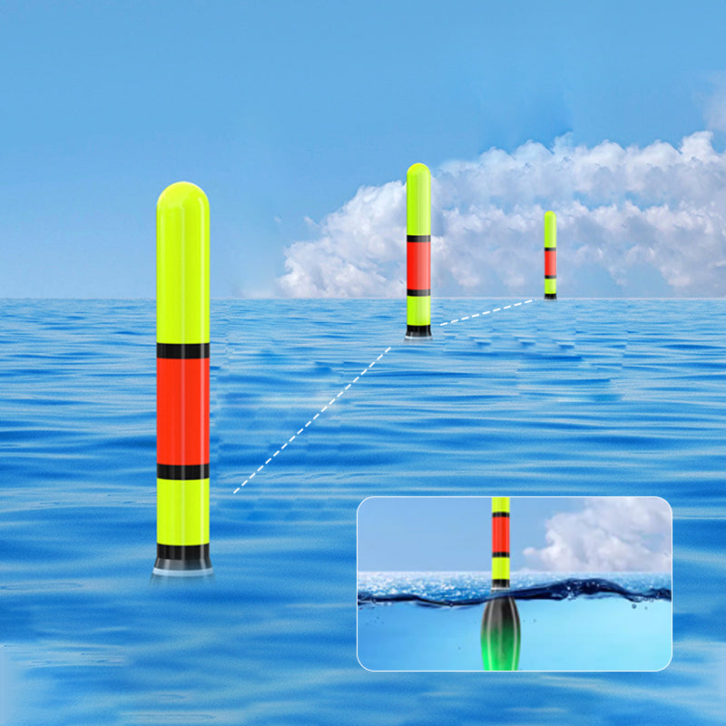 Fishing line set with automatic depth detection