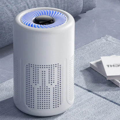 🍃 50% OFF NOW!💨 Compact Home Air Purifier – Quiet & Energy-Efficient – Allergies & Pet Hair Solution 🏠