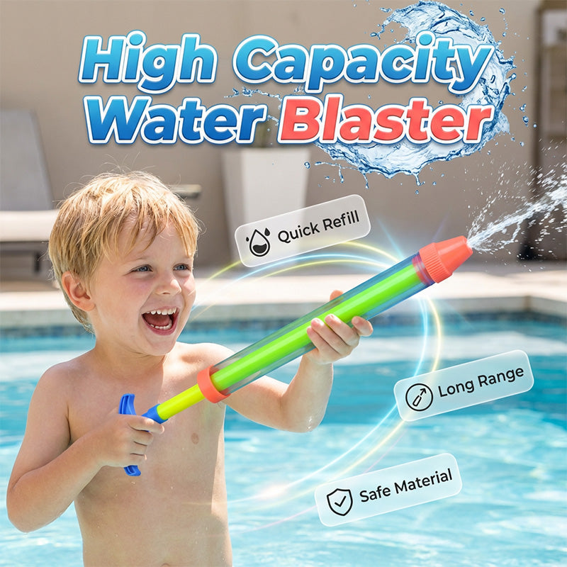 Pull-Type Water Gun for Summer Fun