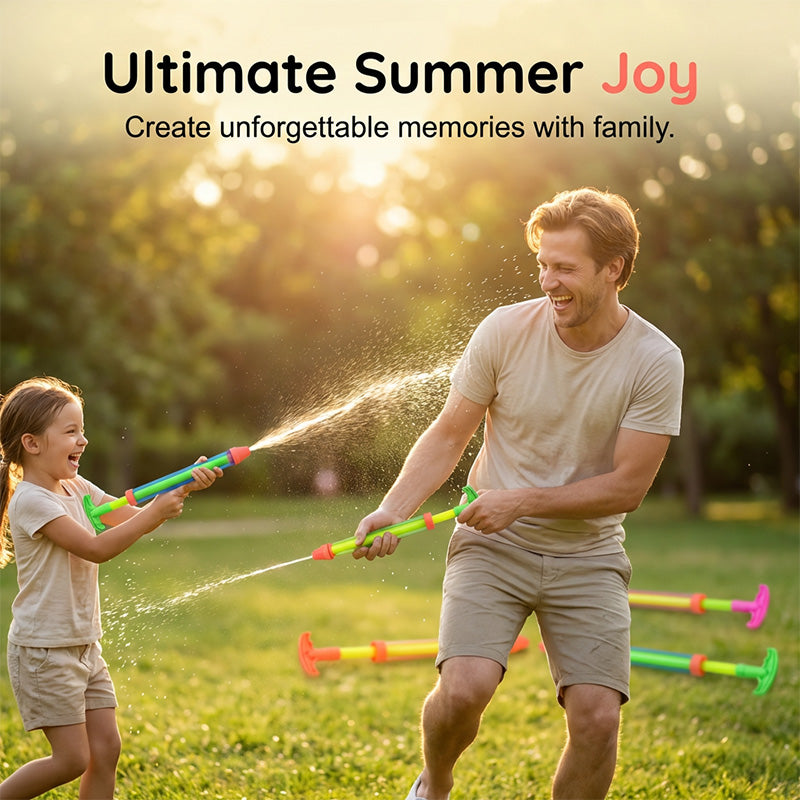 Pull-Type Water Gun for Summer Fun