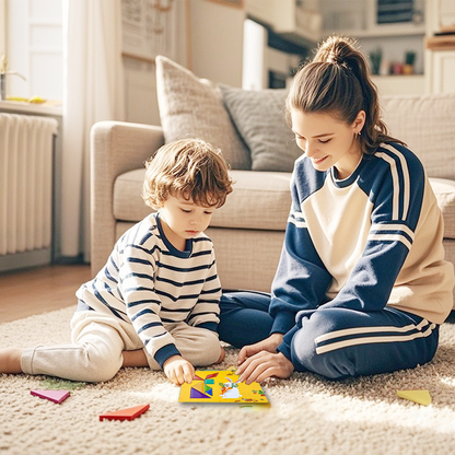 Magnetic Travel Tangram Puzzle for Kids