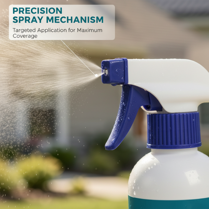 Cleaning and restoration spray for gravestones