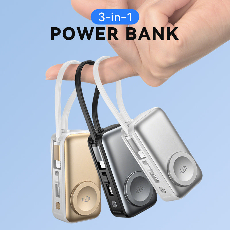 🔋 2026 Sale — Over 32 600 Sold!✨ 3‑in‑1 Magnetic Power Bank