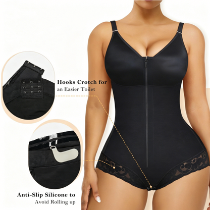 🔥50% OFF NOW!🔥 Tummy-sculpting bodysuit—waist-shaping, butt-lifting, and strong compression; flatters the figure; also available in plus sizes