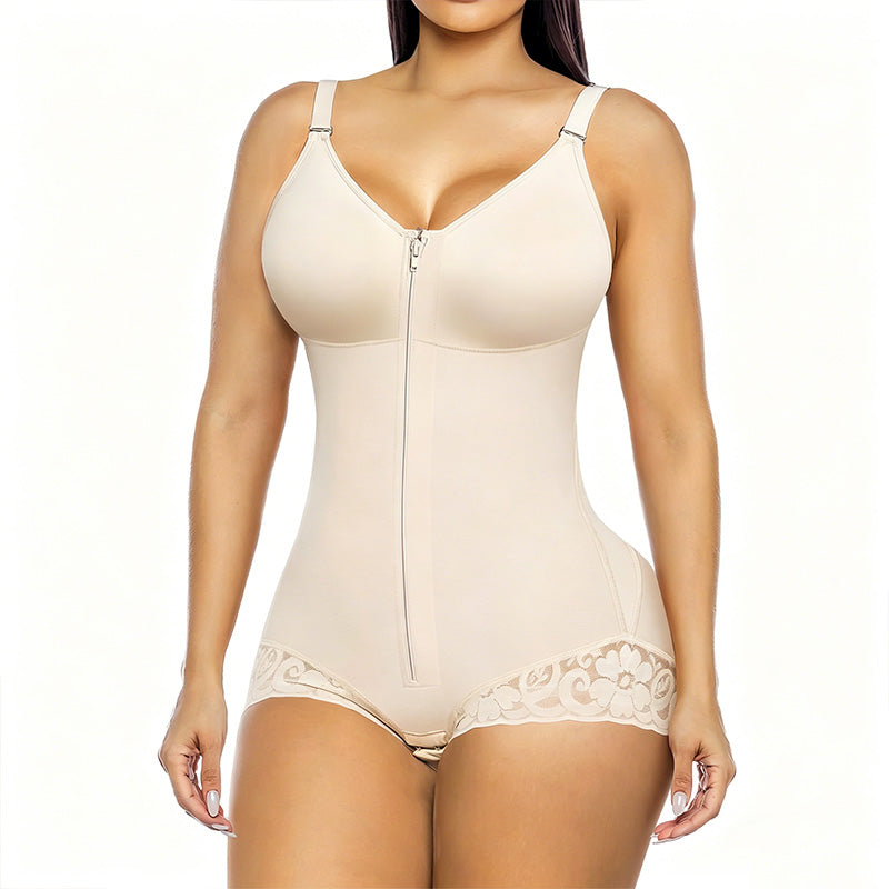 🔥50% OFF NOW!🔥 Tummy-sculpting bodysuit—waist-shaping, butt-lifting, and strong compression; flatters the figure; also available in plus sizes