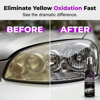 Ceramic Headlight Restoration Spray
