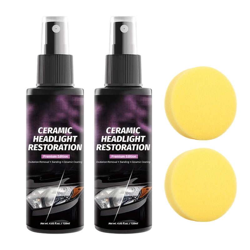 Ceramic Headlight Restoration Spray