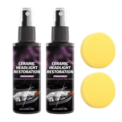 Ceramic Headlight Restoration Spray