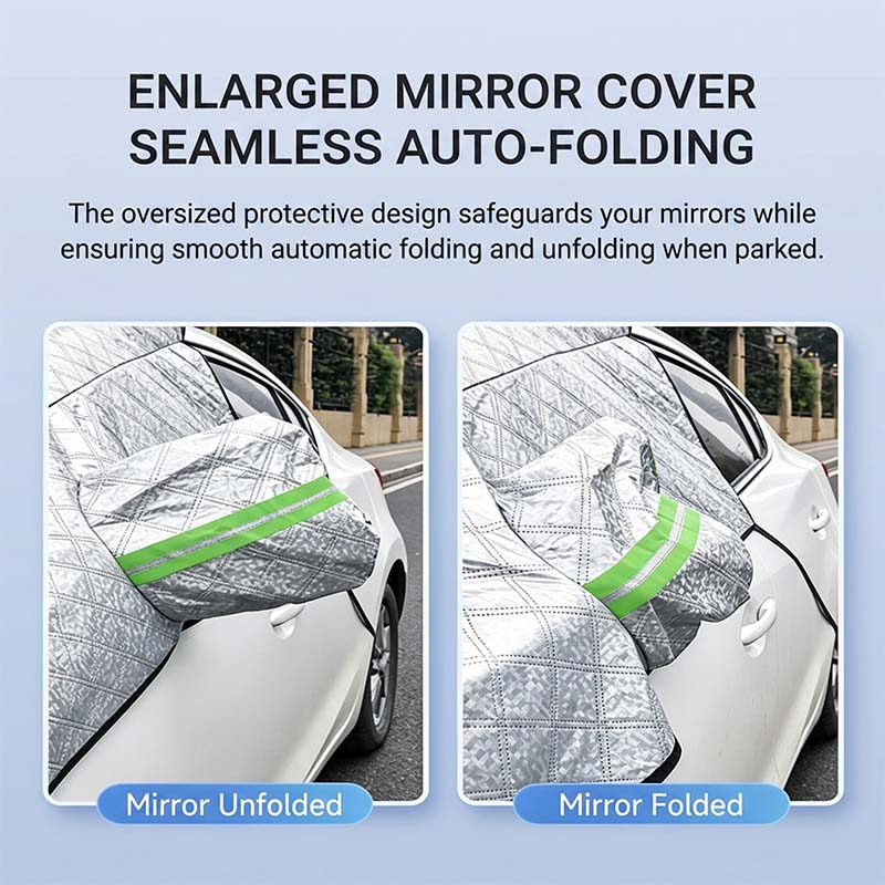 🏆 LIMITED-TIME 50% OFF! ❄️Car Windshield Snow Cover – All‑season, multi‑layer. Covers hood, glass & side windows. Strong straps, no slipping! 🚙💨