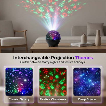 USB LED Galaxy Projector Night Light