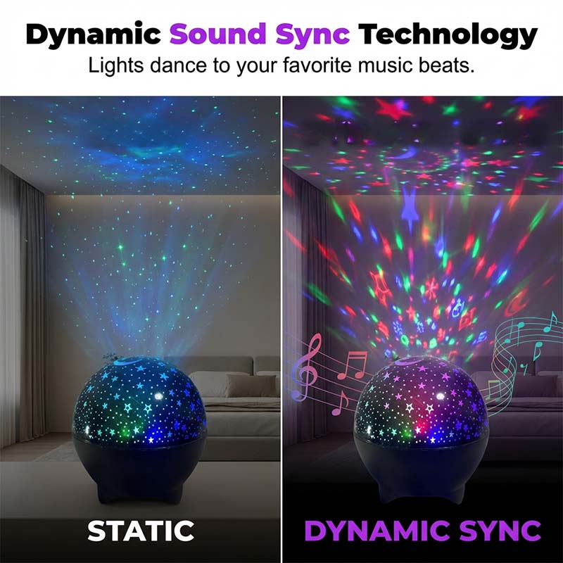 USB LED Galaxy Projector Night Light