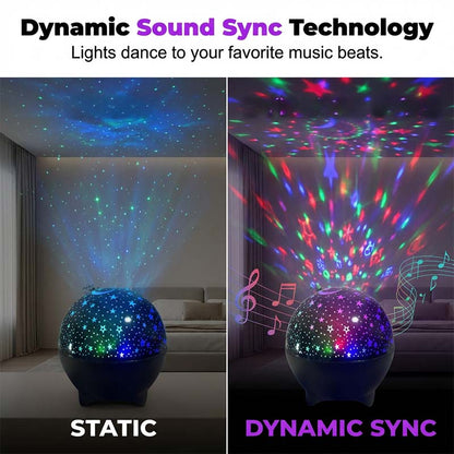 USB LED Galaxy Projector Night Light