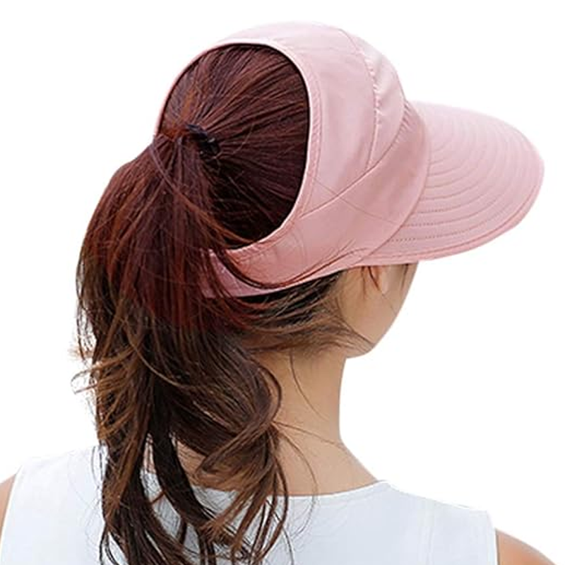 💐50% DE RÉDUCTION ! Beach Sun Hat with Ponytail Hole – Lightweight & Quick-Dry 🏖️☀️ 【Special Offer】
